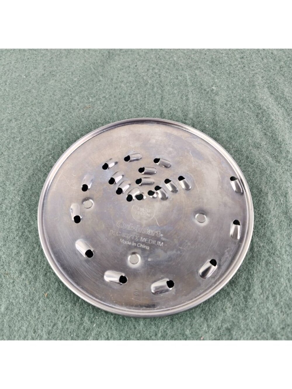 Cuisinart DLC-837TX Medium  2x2 mm Disc Blade For DLC-8 DLC-10 - Used